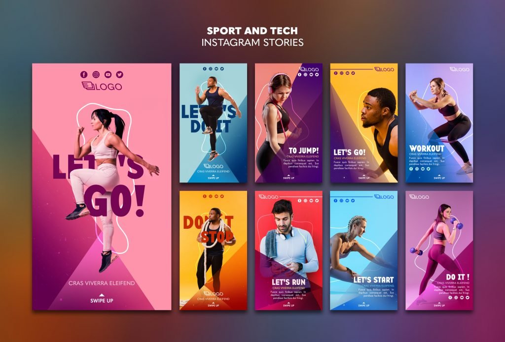 nemokamas dizaino šablonas - sport, fitness
